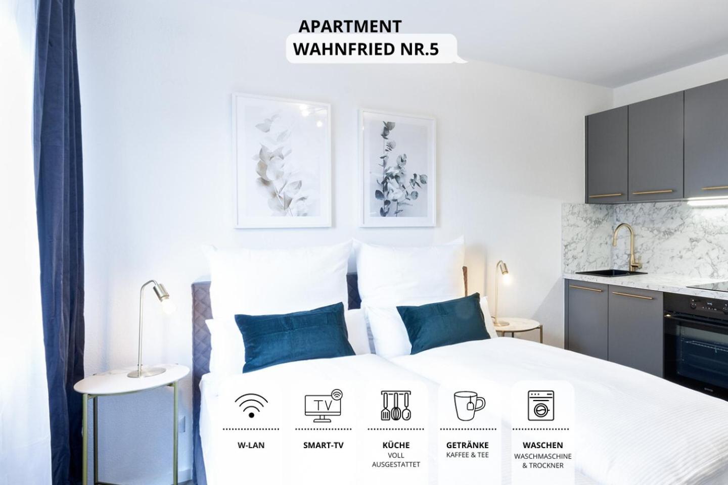 Apartment Wahnfried No5 - Zentrales Cityapartment Kueche Mit Duschbad - 300M Zur Fussgaengerzone 바이로이트 외부 사진