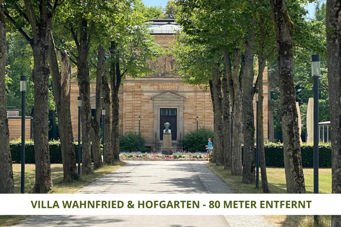 Apartment Wahnfried No5 - Zentrales Cityapartment Kueche Mit Duschbad - 300M Zur Fussgaengerzone 바이로이트 외부 사진